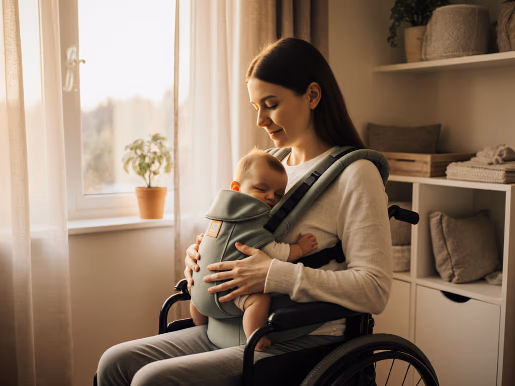 Babywearing for Wheelchair Users: Safe Seated Carrying Guide