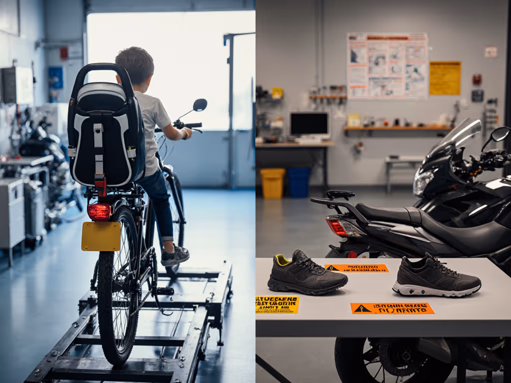 Bike vs Motorcycle Baby Carrier Safety Test