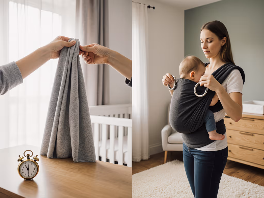 Solly Wrap vs Ring Sling: Beat the 60-Second Dash