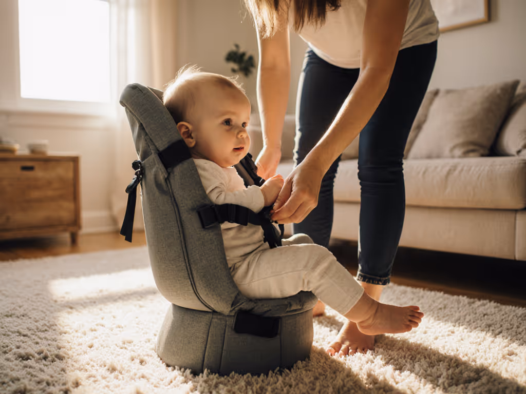 Babywearing Milestones: Adjusting Carriers for Rolling & Sitting